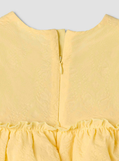 Juniors Round Neck Sleeveless Dress with Ruffles-baby-girls-clothing-dressesandjumpsuits-image-7