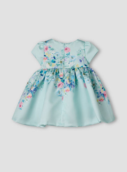 Junior Round Neck Short Sleeves Prom Dress with Bloomers-baby-girls-clothing-dressesandjumpsuits-image-4