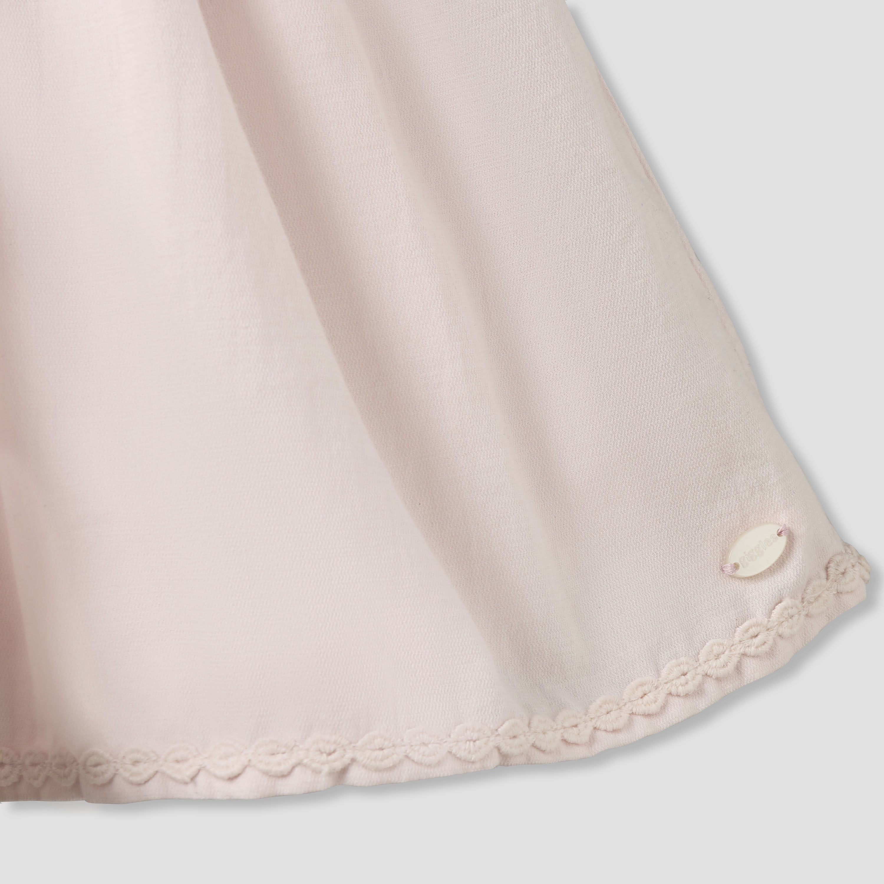 Giggles Round Neck Short Sleeves A-line Dress with Bloomers