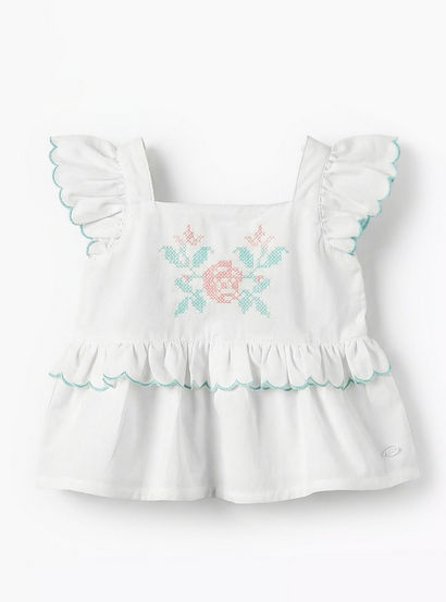 Giggles Square Neck Sleeveless Top and Shorts Set with Headband-baby-girls-clothing-setsandcoords-image-3