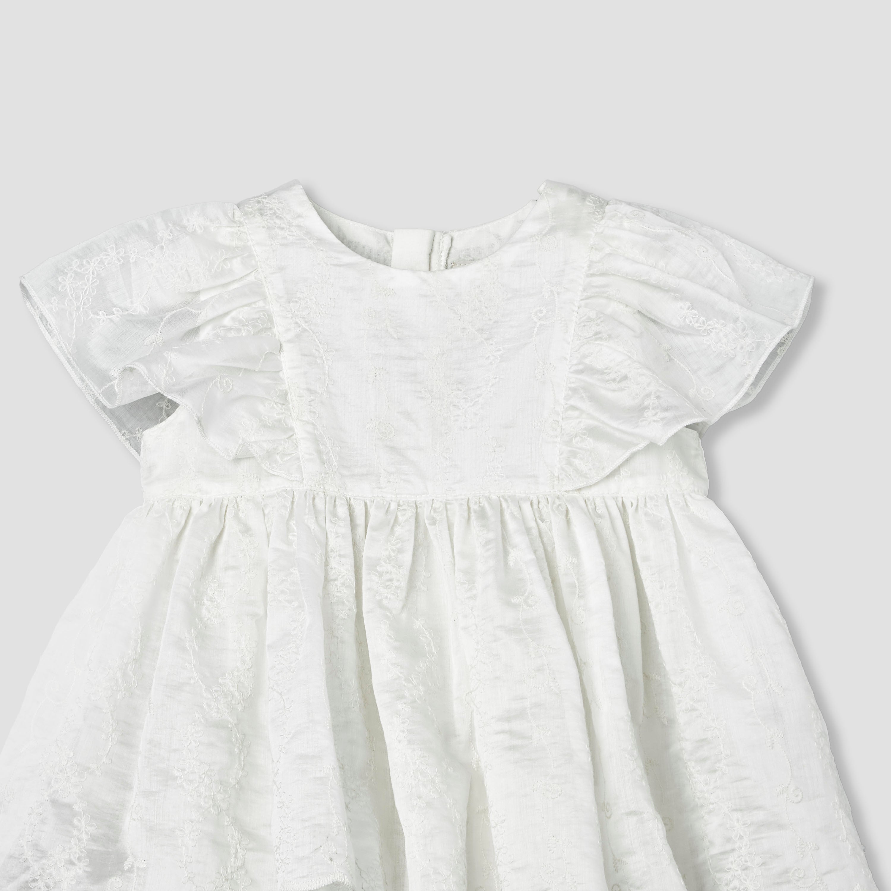 Set of 3 Giggles Clothing Gift Set with Floral Embroidery