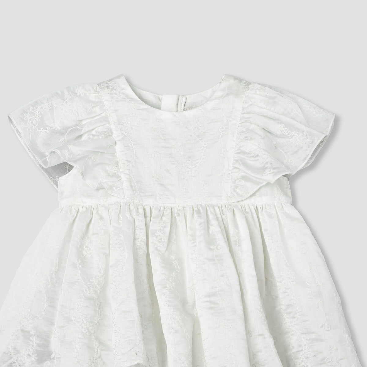 Set of 3 Giggles Clothing Gift Set with Floral Embroidery