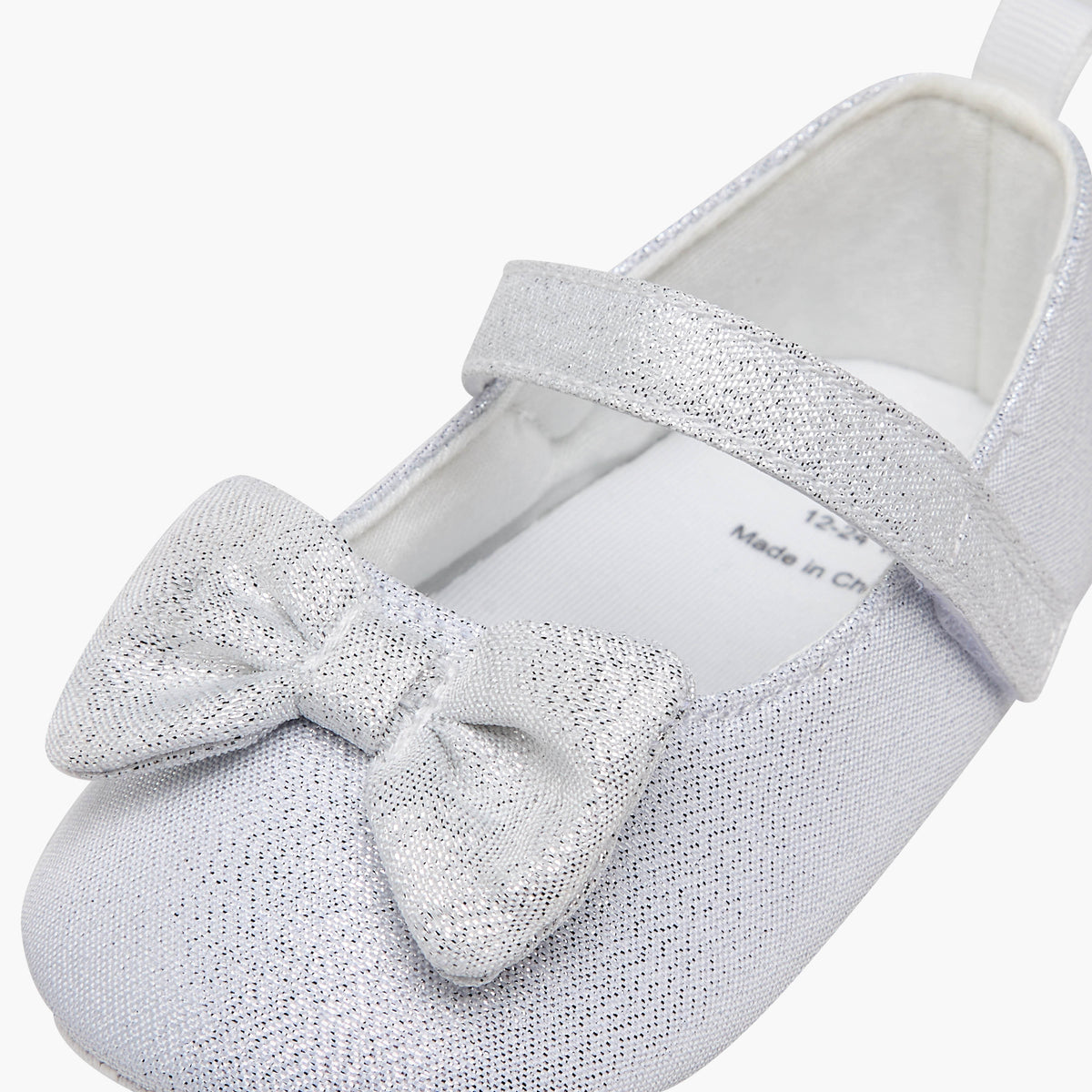 Giggles Booties with Bow Accent