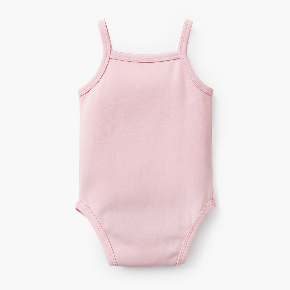 Pack of 3 Juniors Cotton Square Neck Sleeveless Bodysuit with Botanical Print