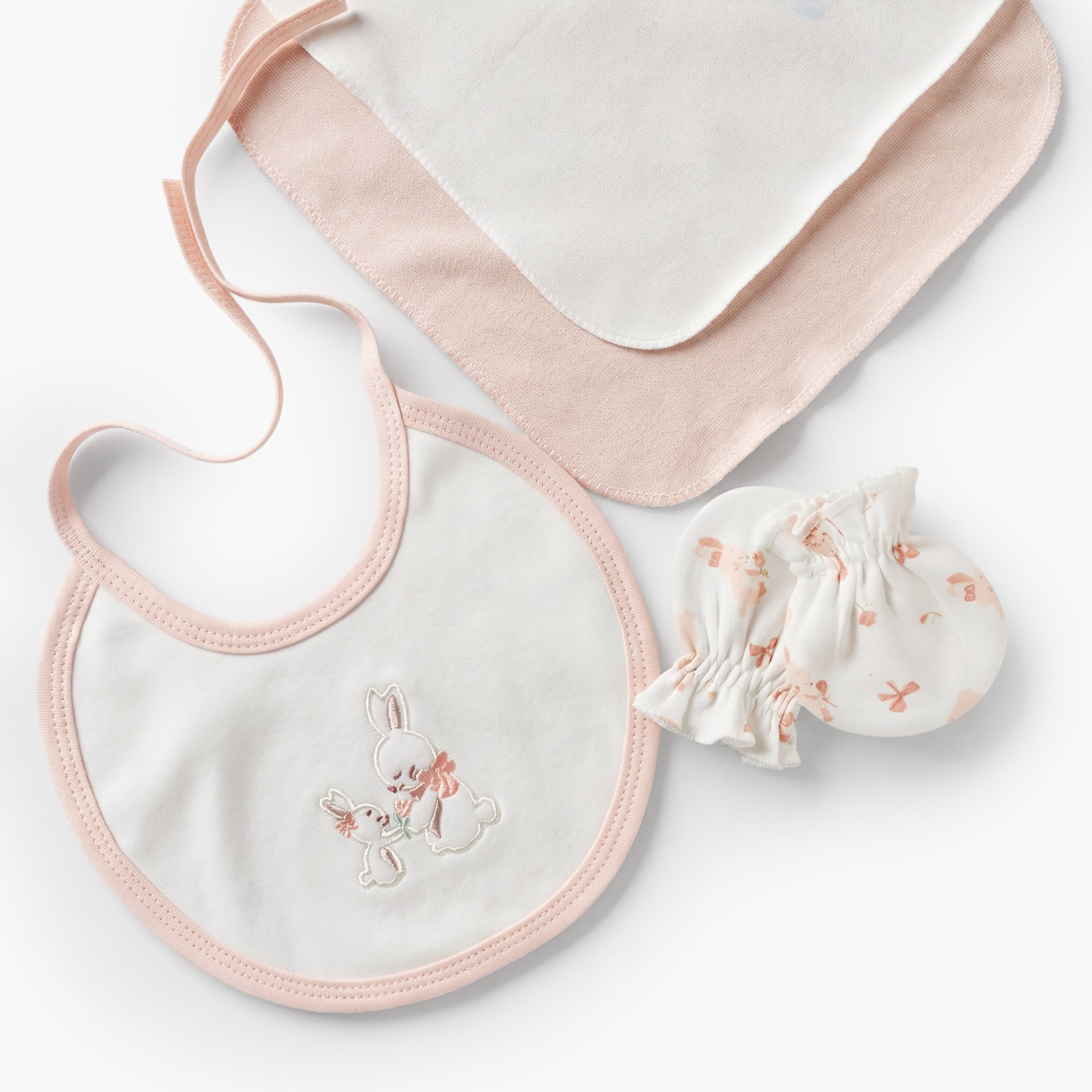 Set of 9 Juniors Clothing Gift Set with Bunny Print