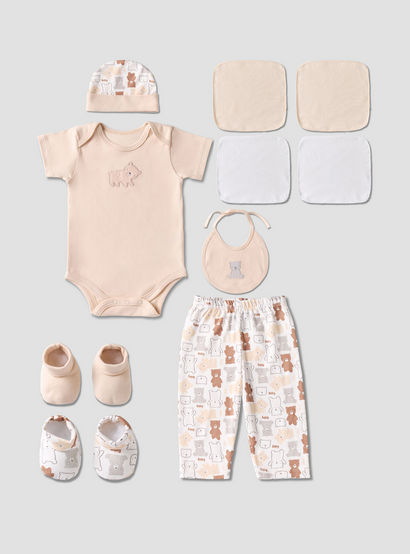 Set of 12 Juniors Clothing Gift Set with Bear Print-baby-boys-clothing-setsandcoords-image-2
