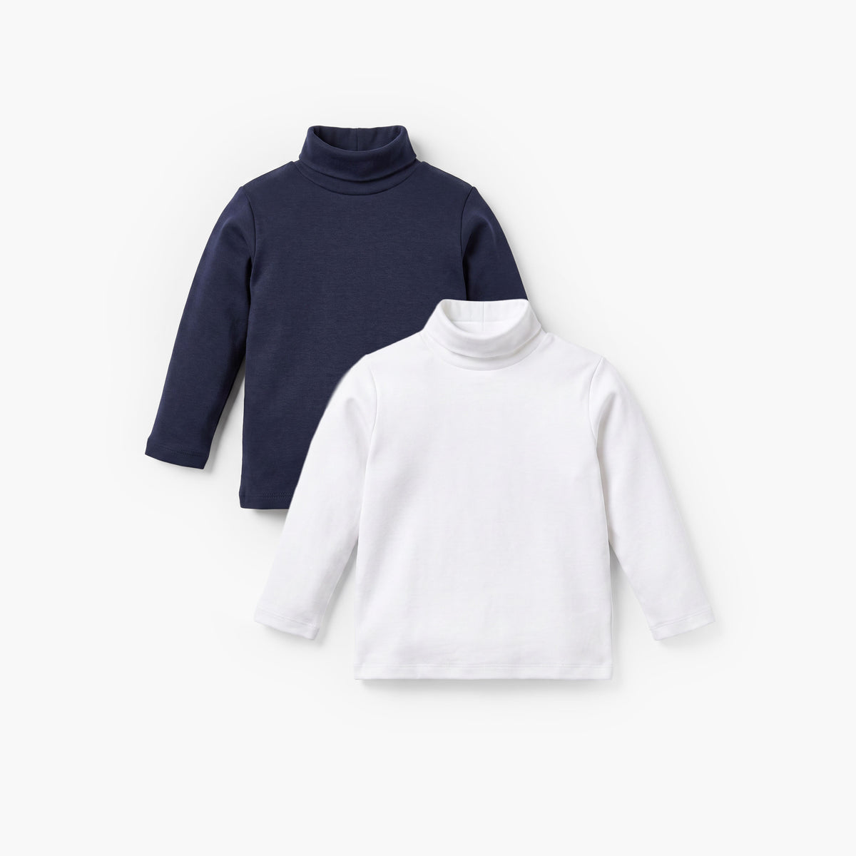 Pack of 2 Juniors Turtle Neck Long Sleeves T-shirt