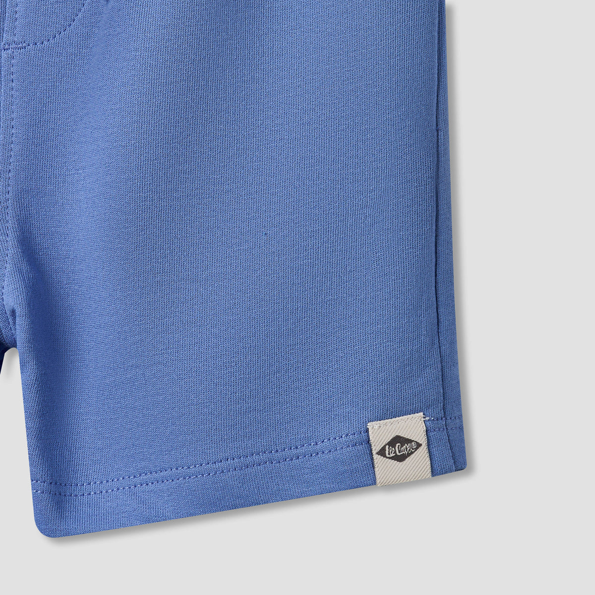 Lee Cooper Crew Neck Short Sleeves T-shirt and Shorts Set with Graphic Print