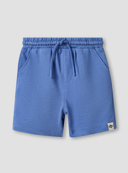 Lee Cooper Crew Neck Short Sleeves T-shirt and Shorts Set with Graphic Print-baby-boys-clothing-setsandcoords-image-4