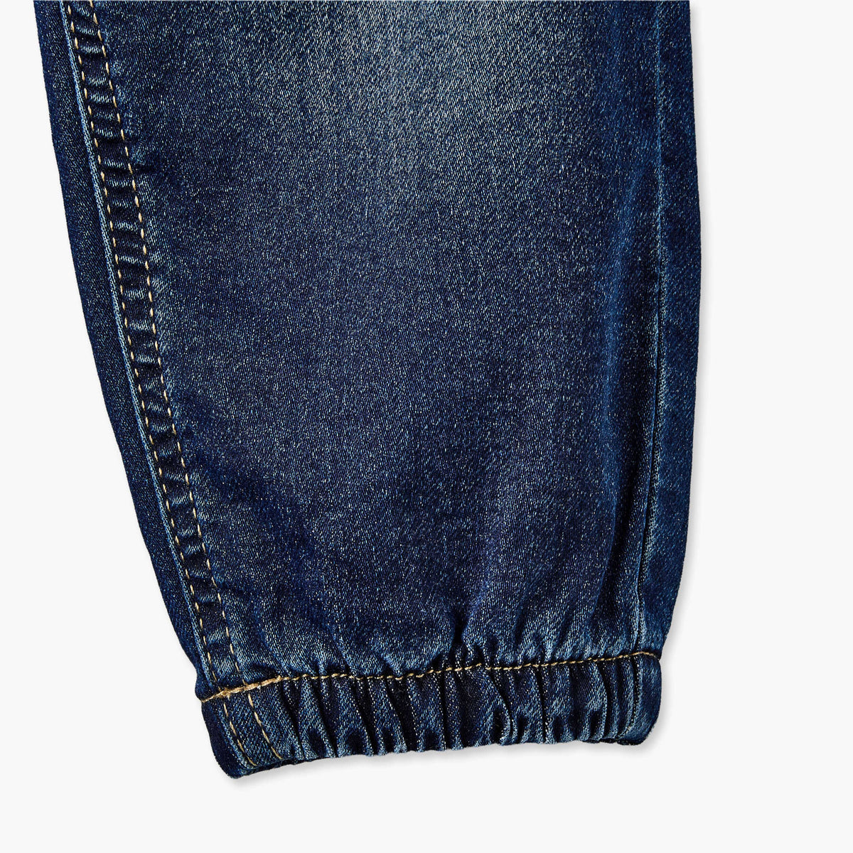 Lee Cooper Elasticated Waistband Jeans with Pockets