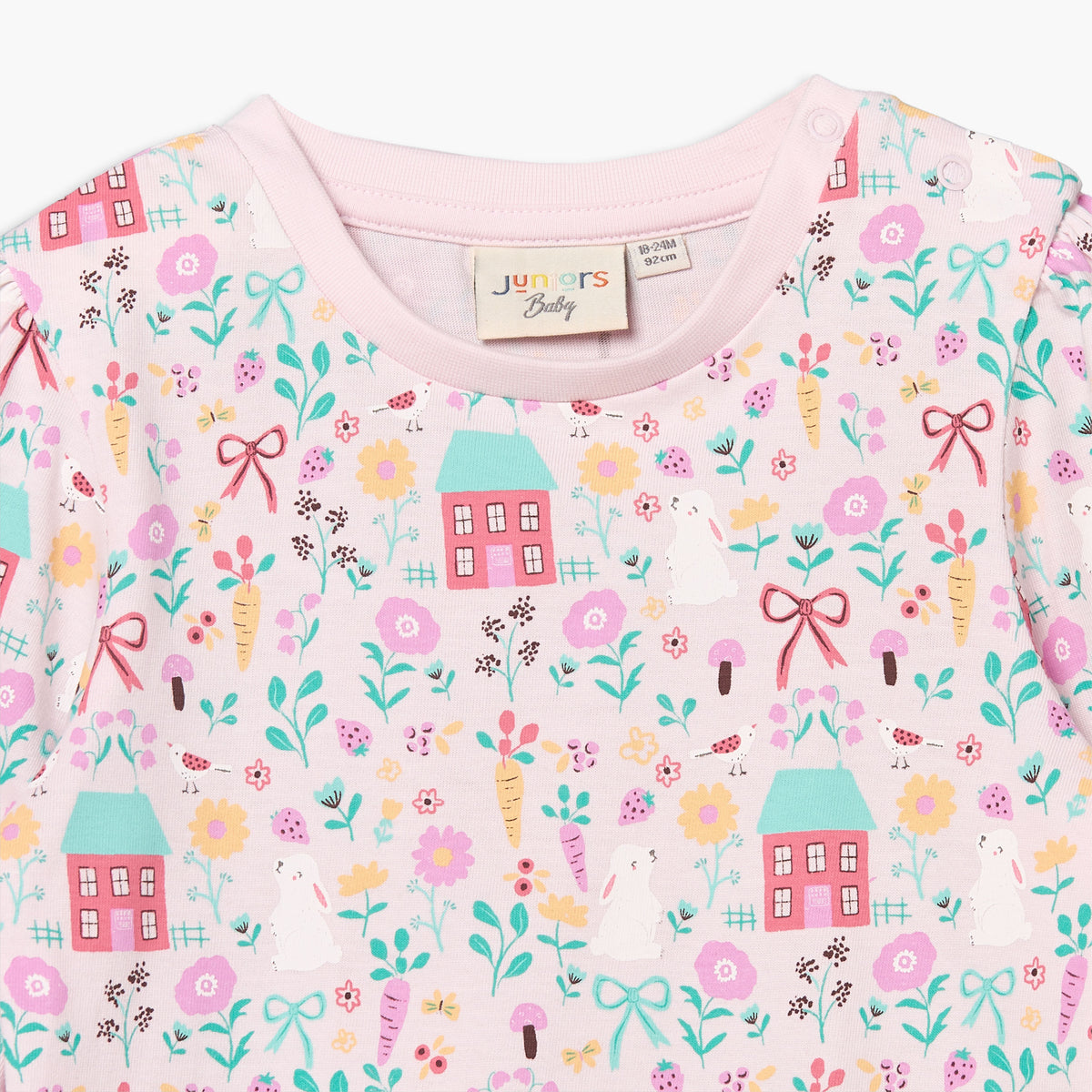 Pack of 3 Juniors Crew Neck Short Sleeves T-shirt with Assorted Prints