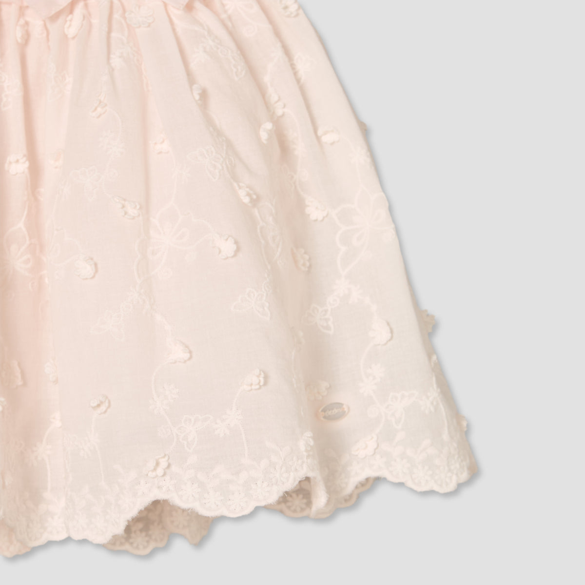 Giggles Square Neck Short Sleeves Knee Length A-line Dress with Headband