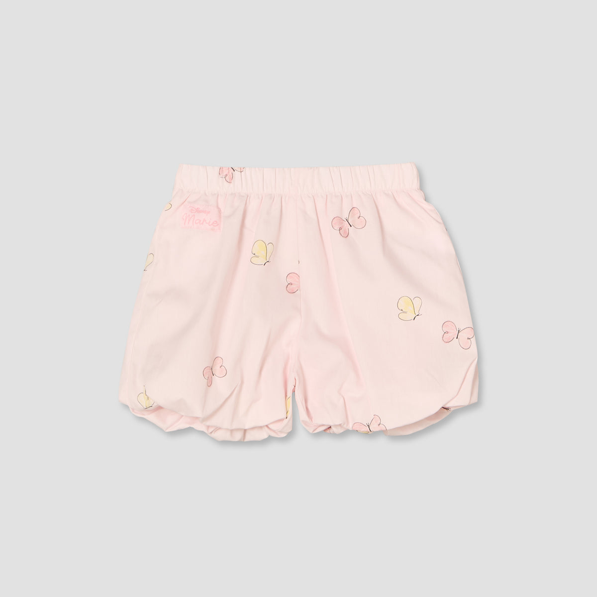 Disney Round Neck Sleeveless Top and Shorts Set with Marie Print
