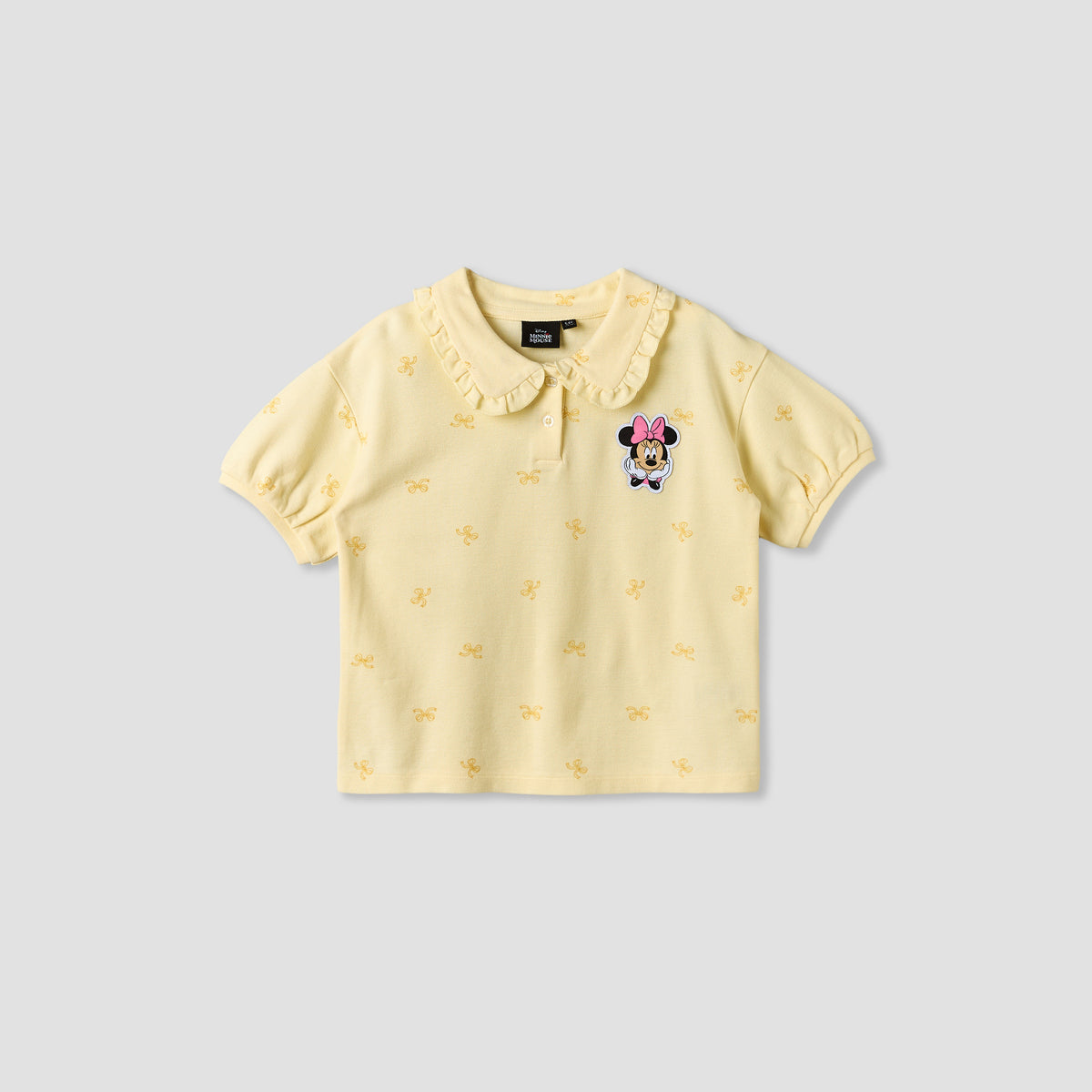 Disney Collared Short Sleeves T-shirt and Skorts Set with Minnie Mouse Applique