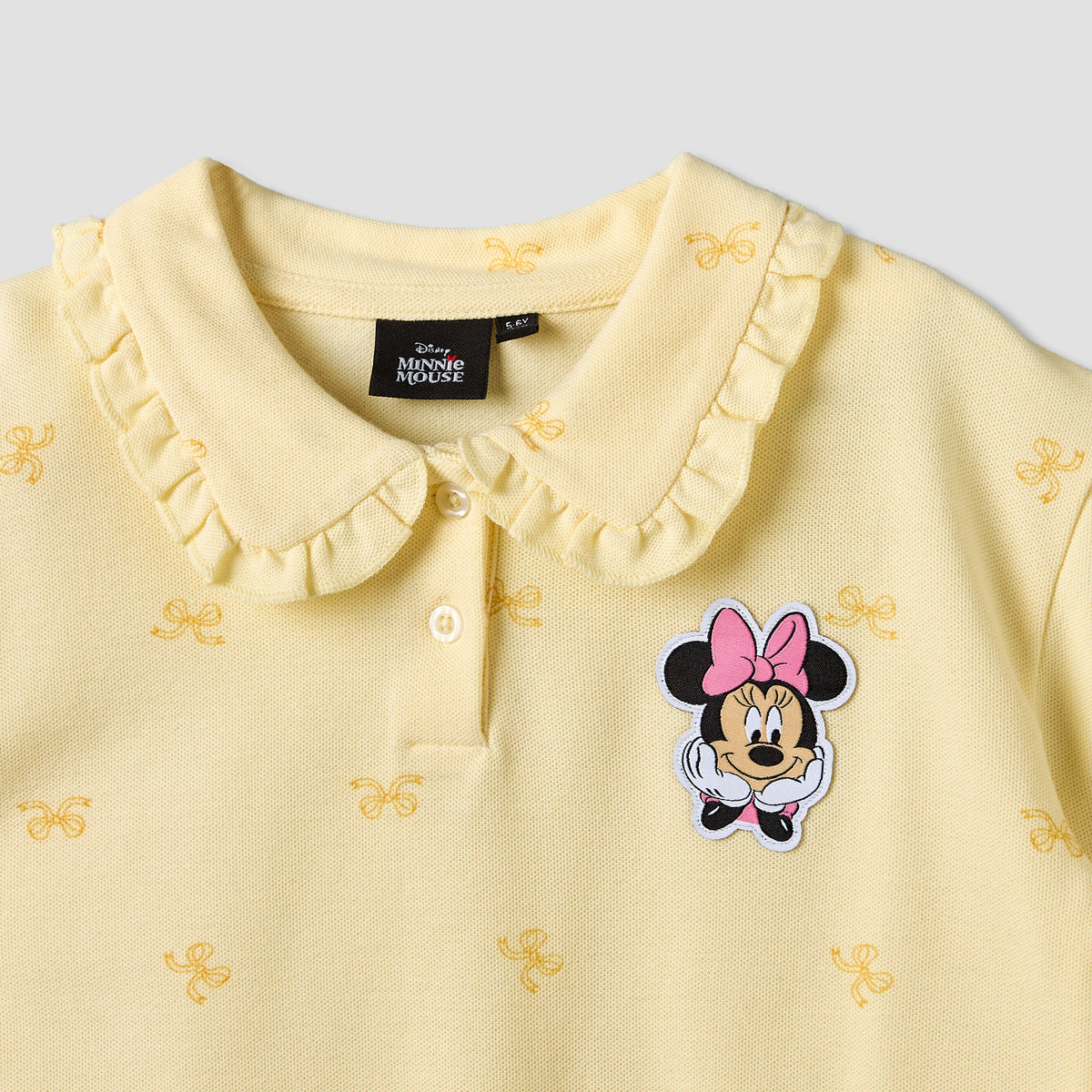Disney Collared Short Sleeves T-shirt and Skorts Set with Minnie Mouse Applique