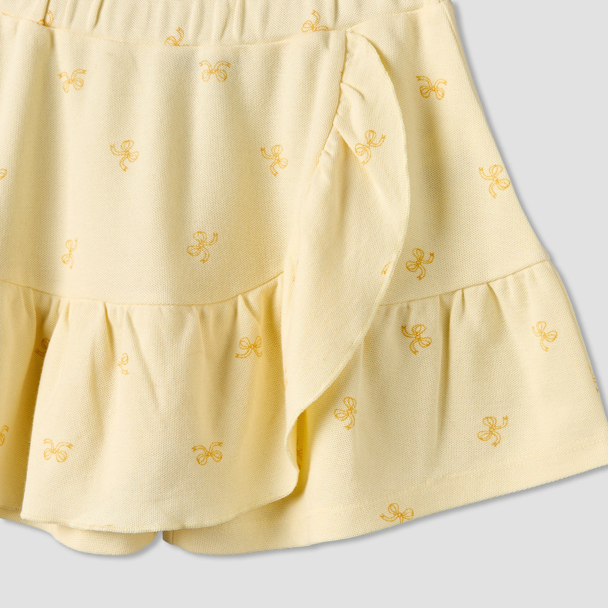Disney Collared Short Sleeves T-shirt and Skorts Set with Minnie Mouse Applique