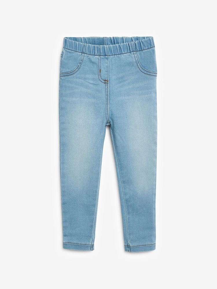 Light Blue Denim 1 Pack Elasticated Waist Jeggings (3mths-7yrs)