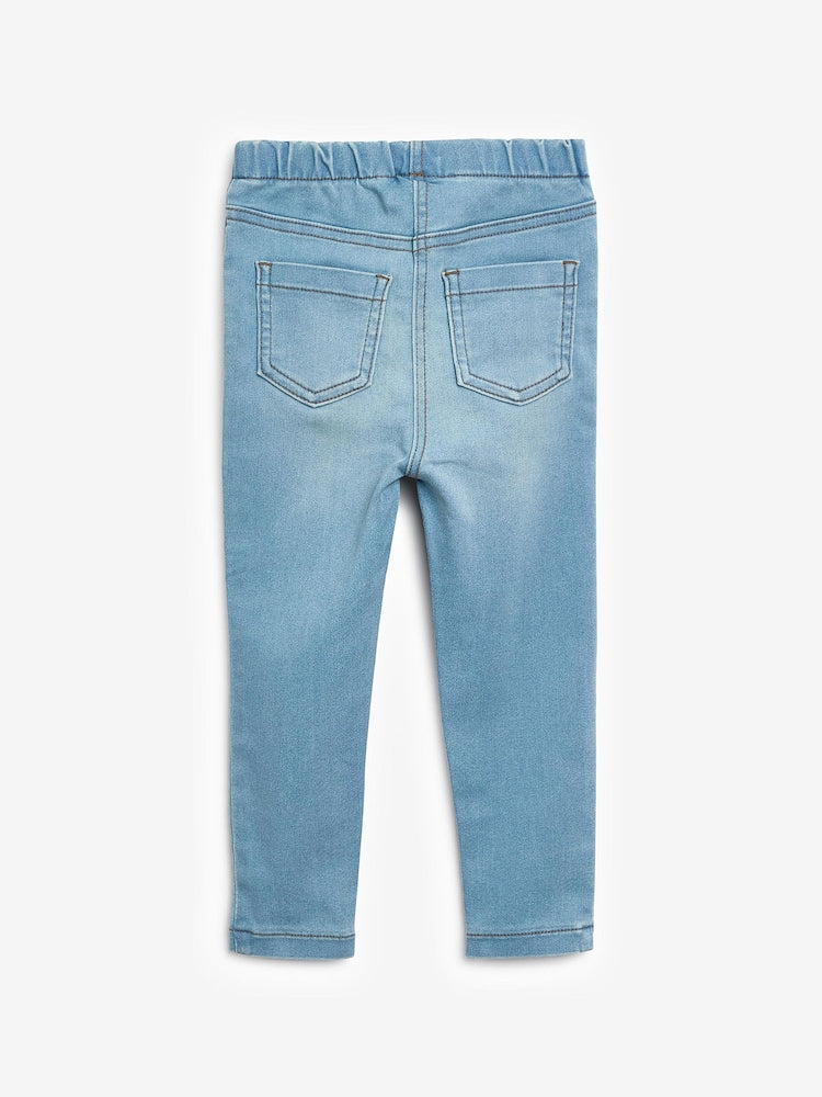 Light Blue Denim 1 Pack Elasticated Waist Jeggings (3mths-7yrs)