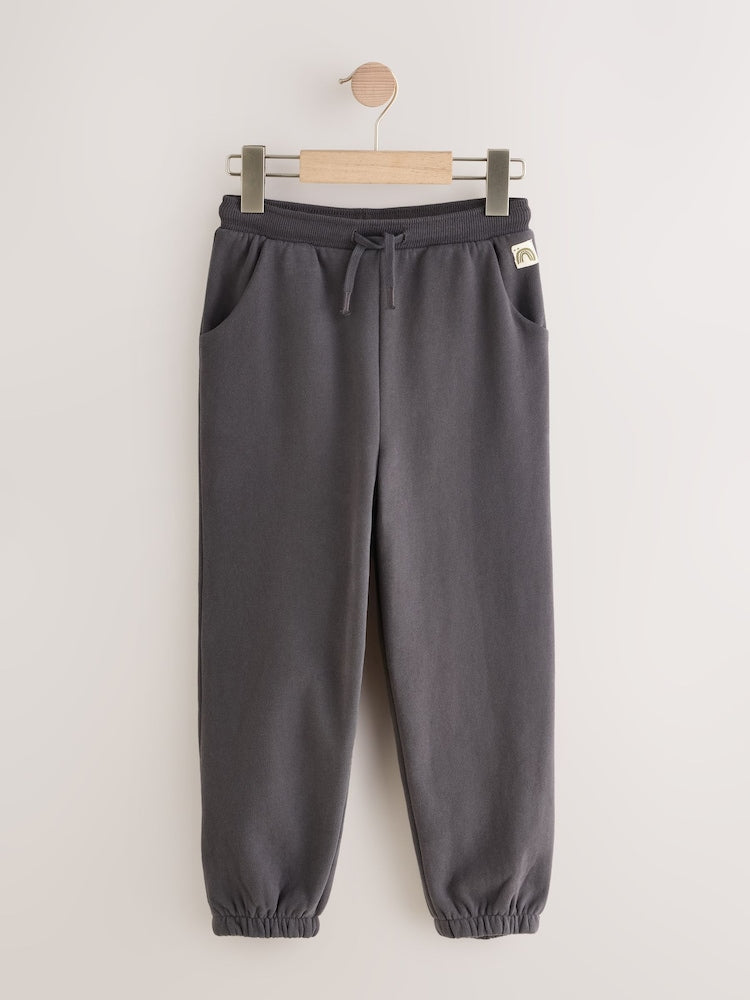 Charcoal/Cream/Tan 3 Pack Joggers Set (3mths-7yrs)