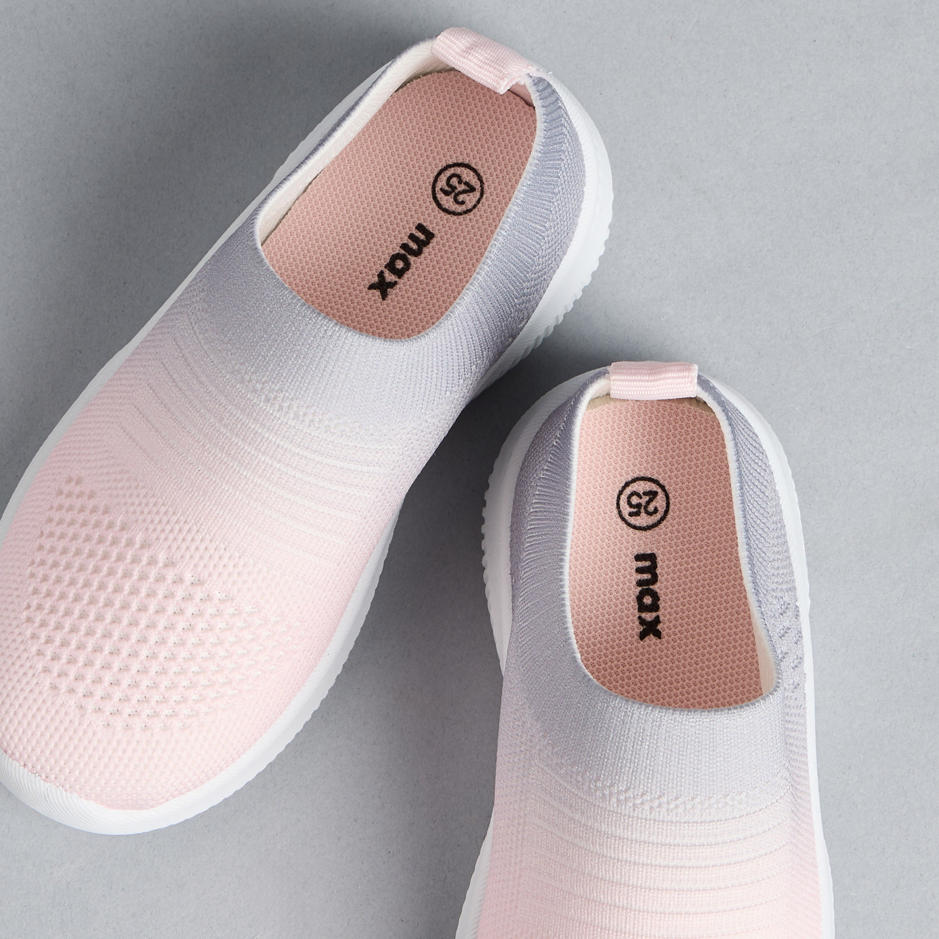 Ombre Flyknit Slip-On Sneakers