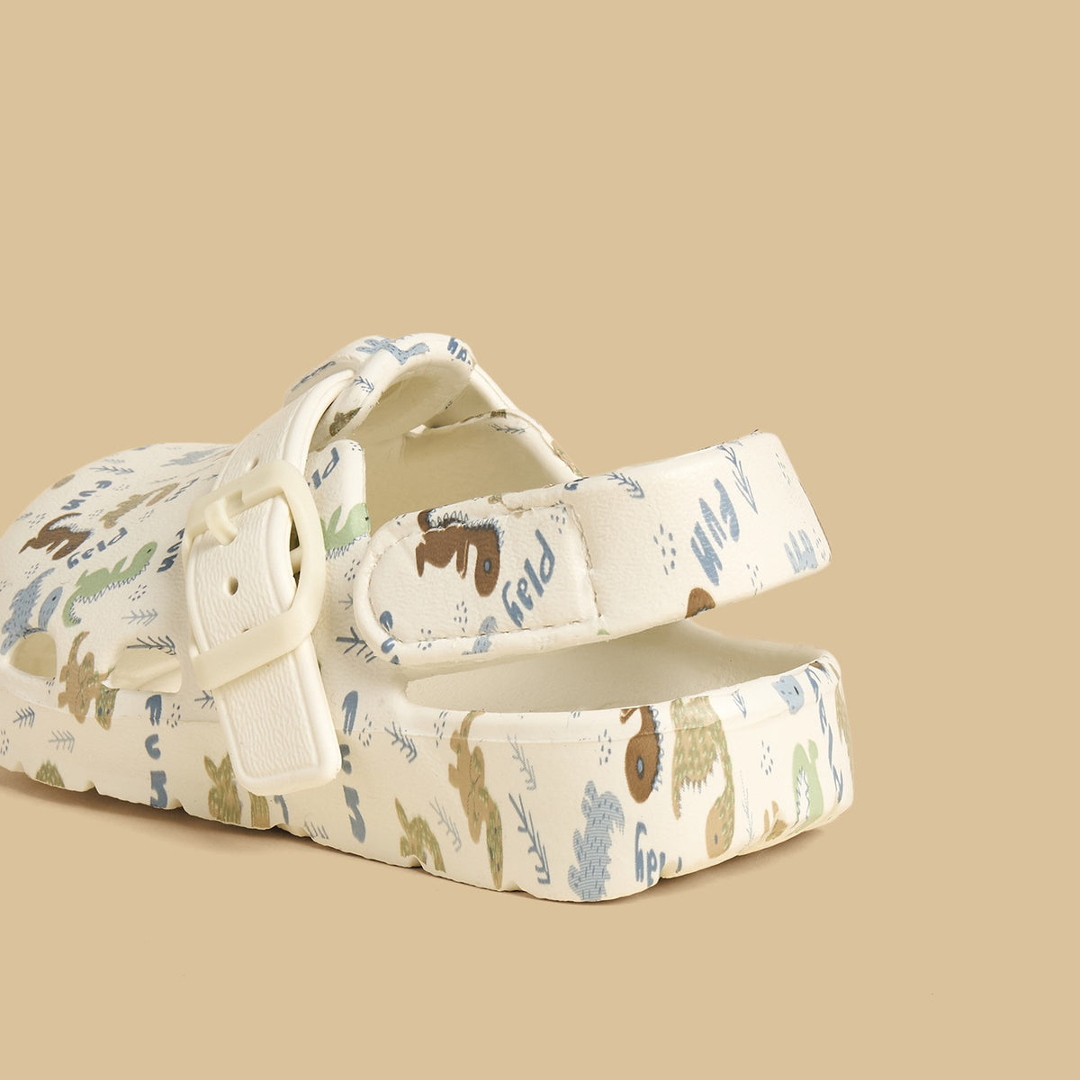 Dinosaur Print Clogs
