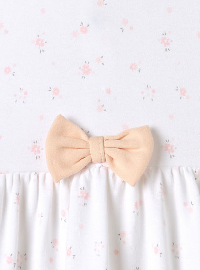 Juniors All-Over Floral Print A-line Dress with Bow Detail-baby-girls-clothing-dressesandjumpsuits-image-3