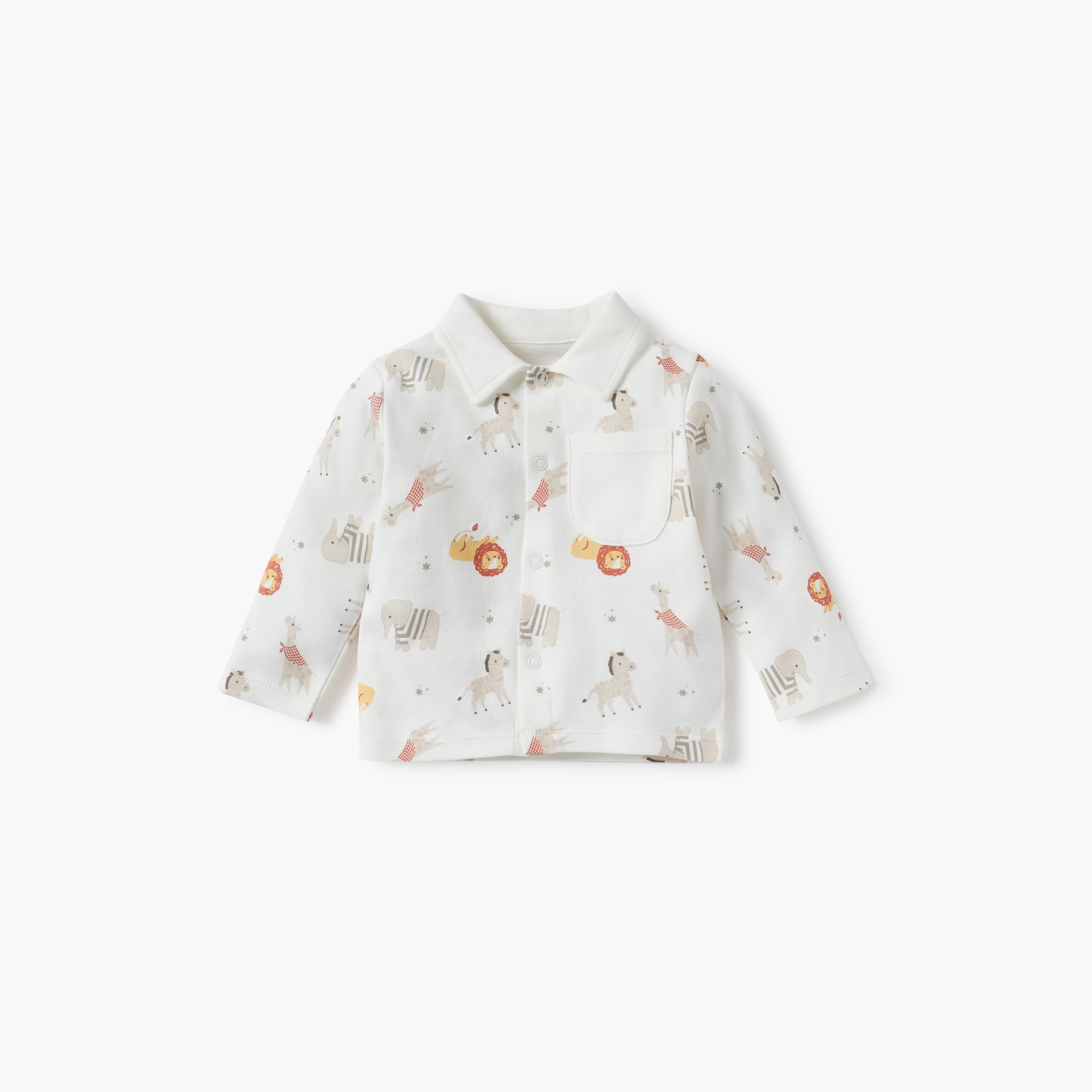 Juniors Animal Print Shirt and Pyjama Set