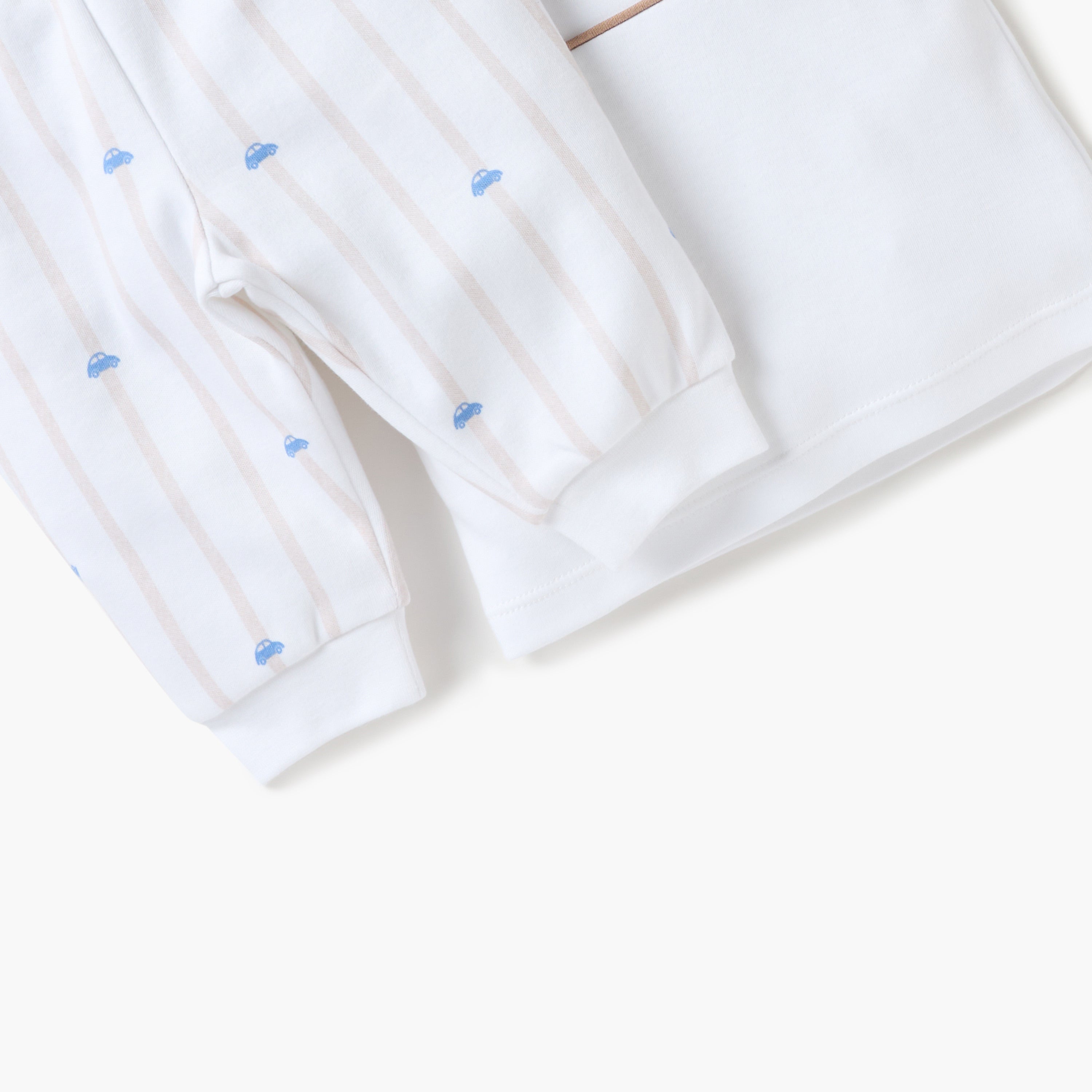 Juniors Car Print T-shirt and Pyjama Set
