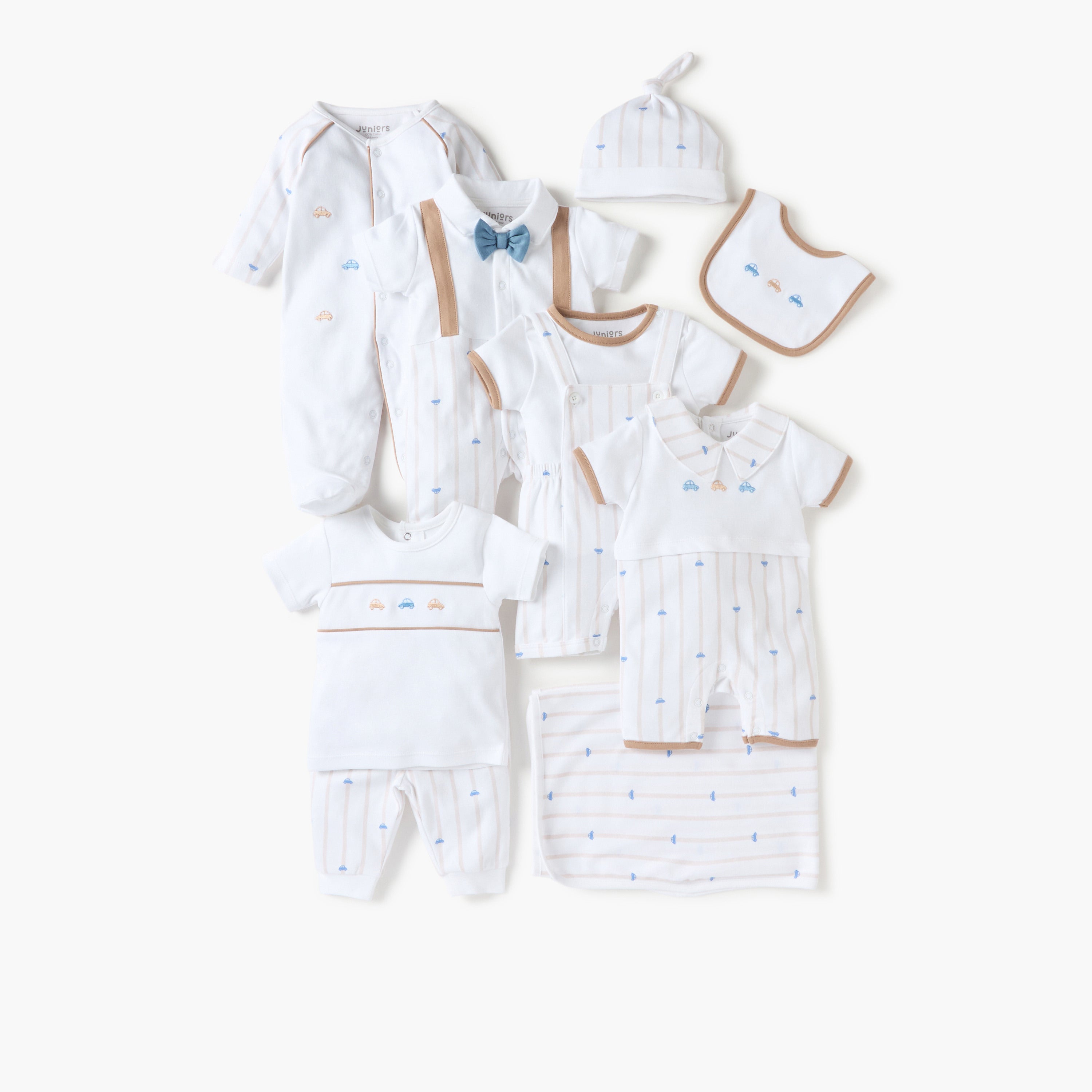 Juniors Car Print T-shirt and Pyjama Set