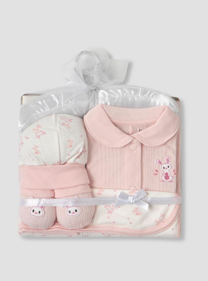 Set of 5 Juniors Clothing Gift Set with Print-baby-girls-clothing-setsandcoords-image-1