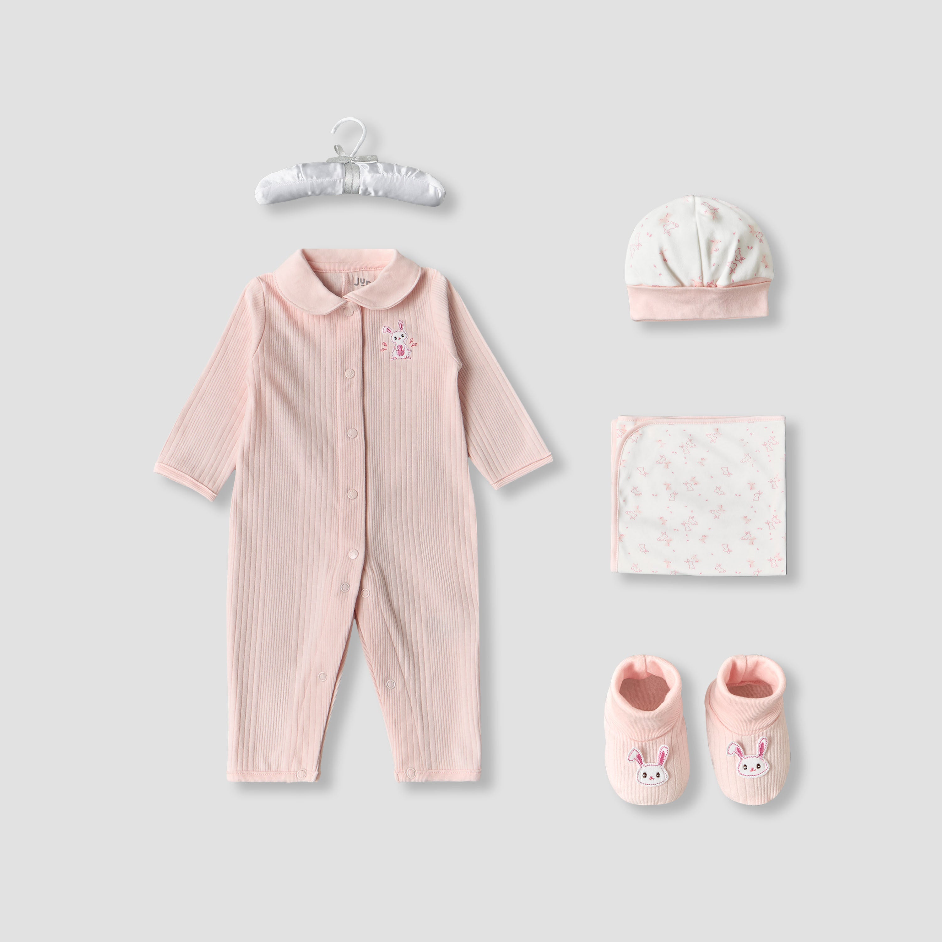 Set of 5 Juniors Clothing Gift Set with Print