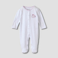 Juniors Unicorn Embroidered Sleepsuit-undefined-image-1