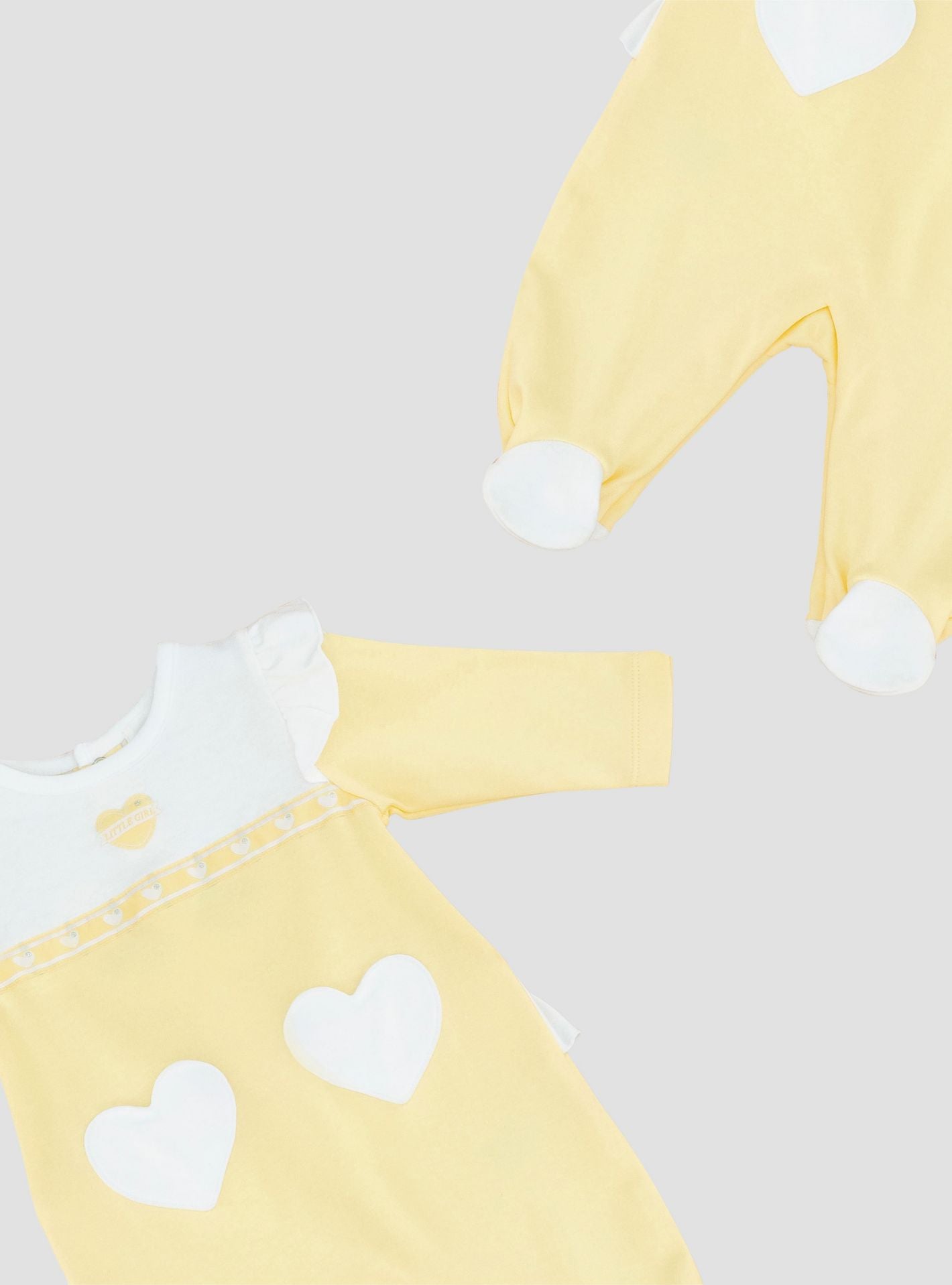 Moon Lemon Hearts Cotton Sleepsuit-baby-girls-clothing-nightwear-sleepsuits-image-3