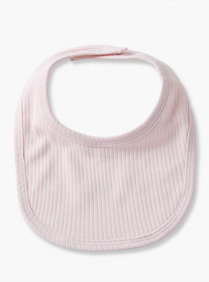 Pack of 5 Juniors Baby Bib with Ribbed Texture-baby-feeding-bibs-image-2