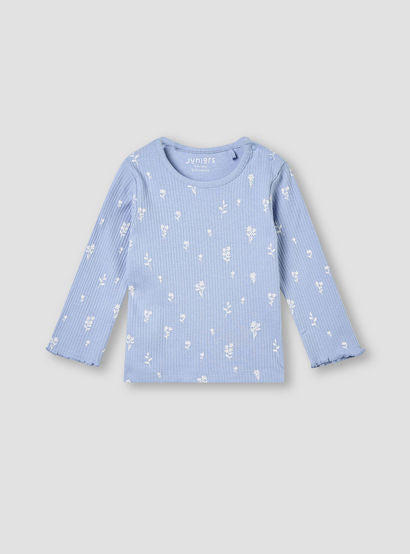Juniors Pyjama Set with Floral Print - Cotton - Long Sleeves - Round Neck-promo_babyshop_Buy3for99_UAE130126-image-2