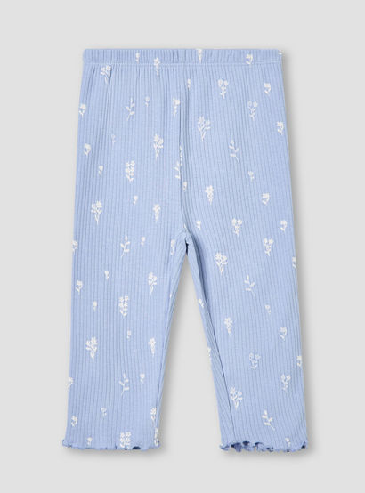 Juniors Pyjama Set with Floral Print - Cotton - Long Sleeves - Round Neck-promo_babyshop_Buy3for99_UAE130126-image-3