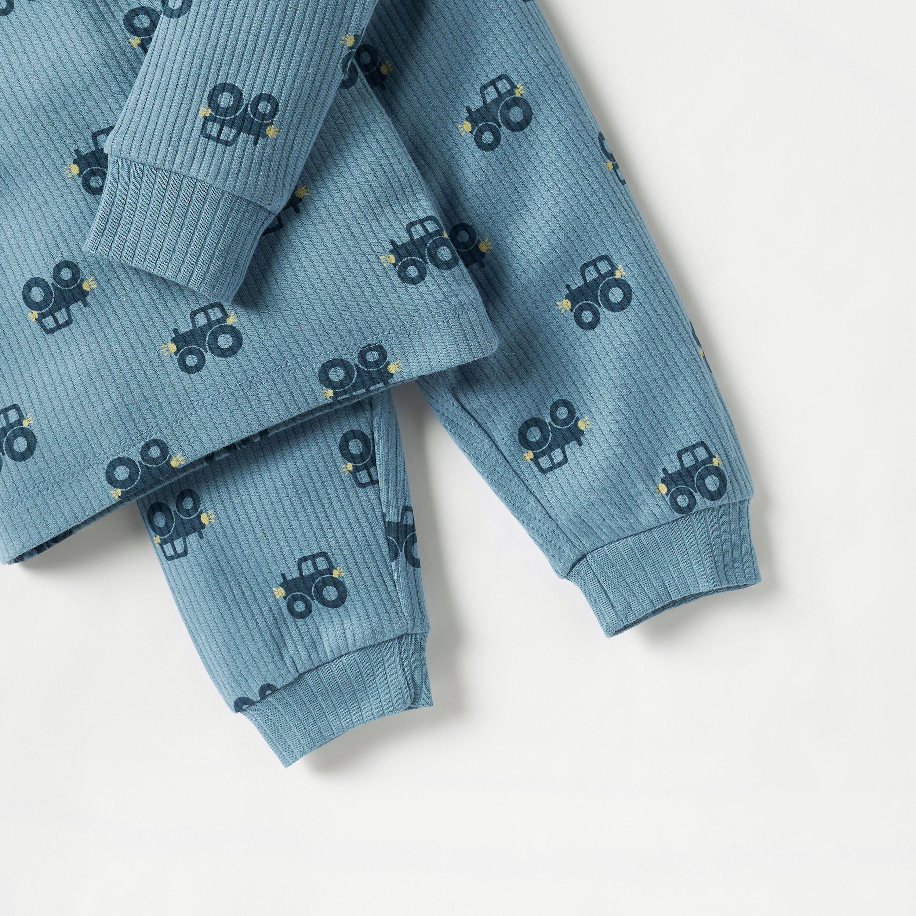 Juniors All-Over Car Print T-shirt and Pyjama Set