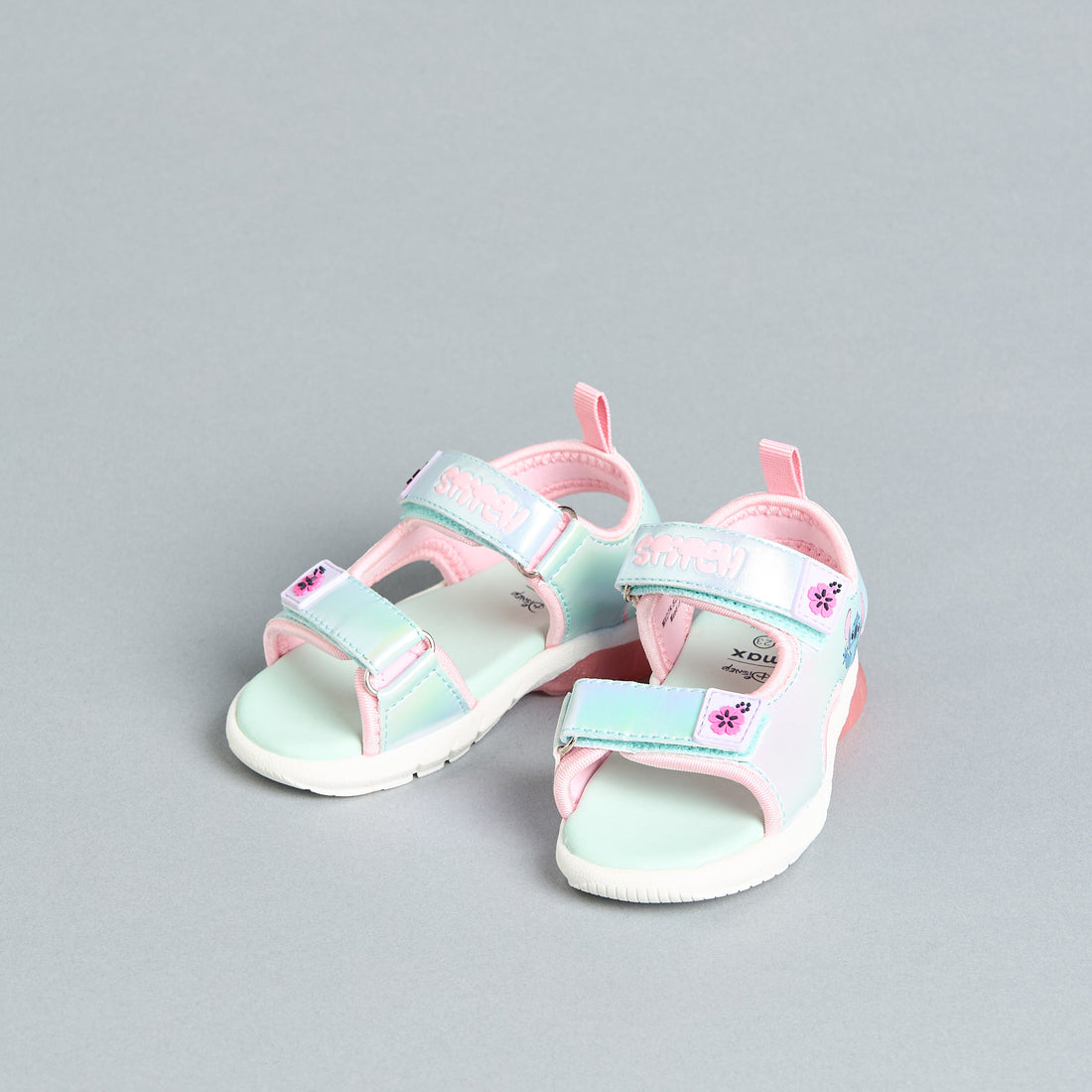 Lilo and Stitch Print Floaters with Hook and Loop Closure