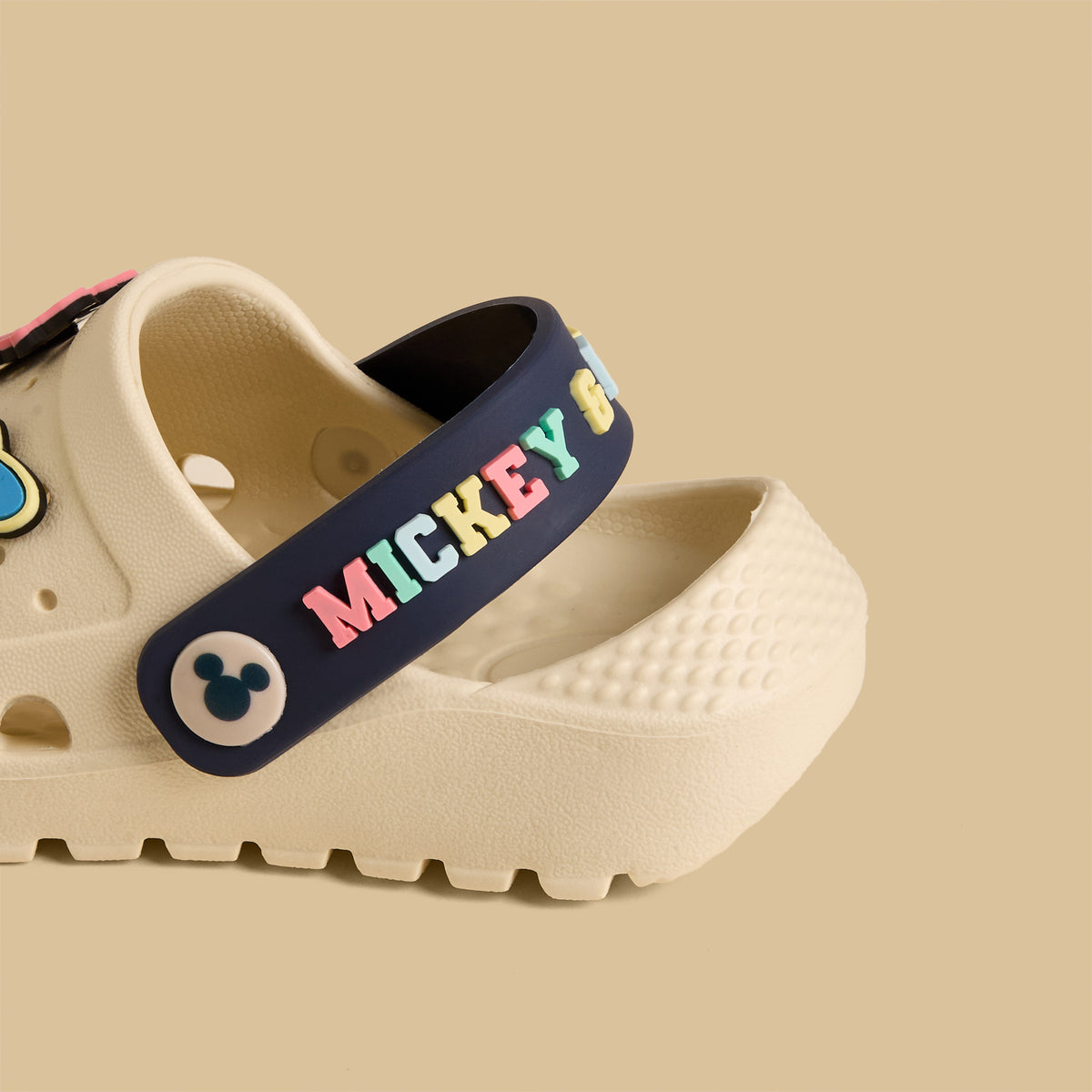 Mickey Mouse and Friends Embellished Clogs with Backstrap