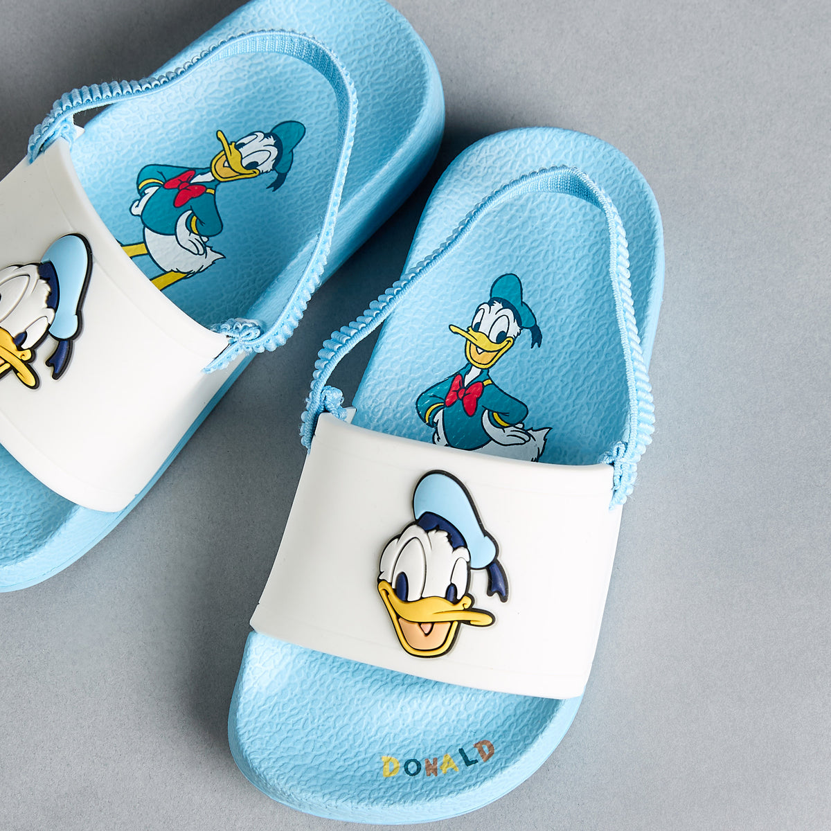 Donald Duck Applique Slides with Backstrap