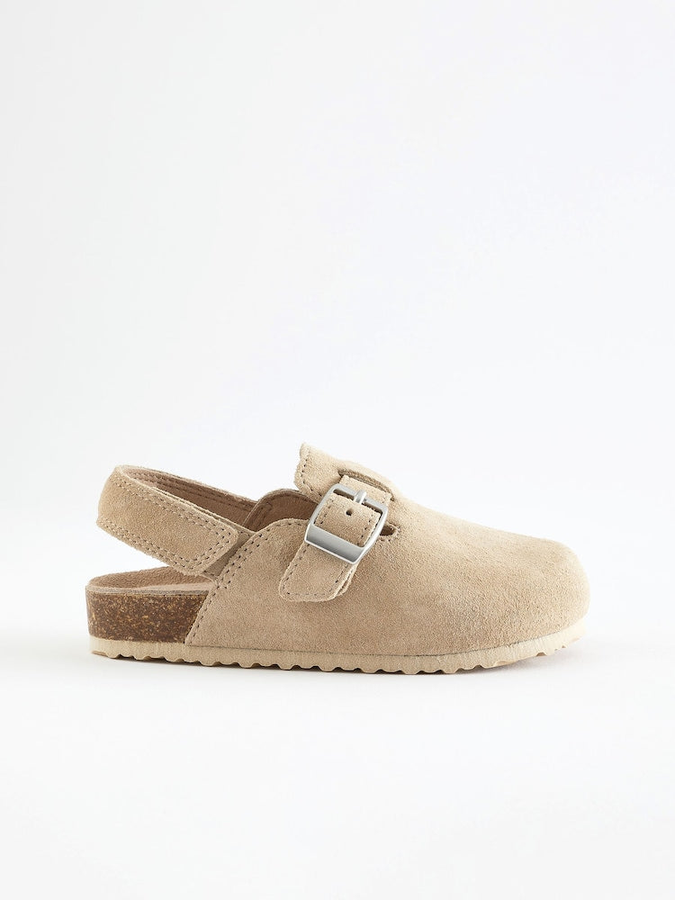 Sand Standard Fit (F) Leather Clogs
