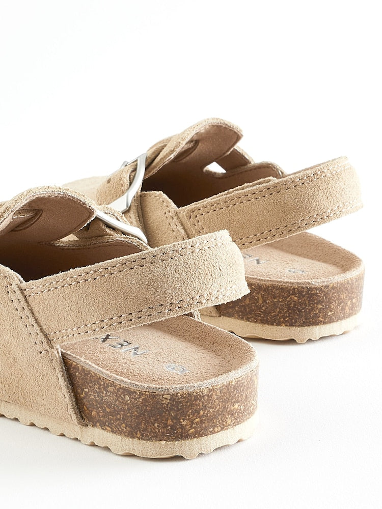 Sand Standard Fit (F) Leather Clogs
