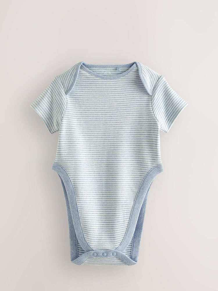 Blue Star Baby Hip Dysplasia Short Sleeve Bodysuits 3 Pack