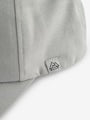 Grey Canvas Cotton Cap 1-16 Years (3mths-16yrs) - Size 1-2 Years (80-92cm)