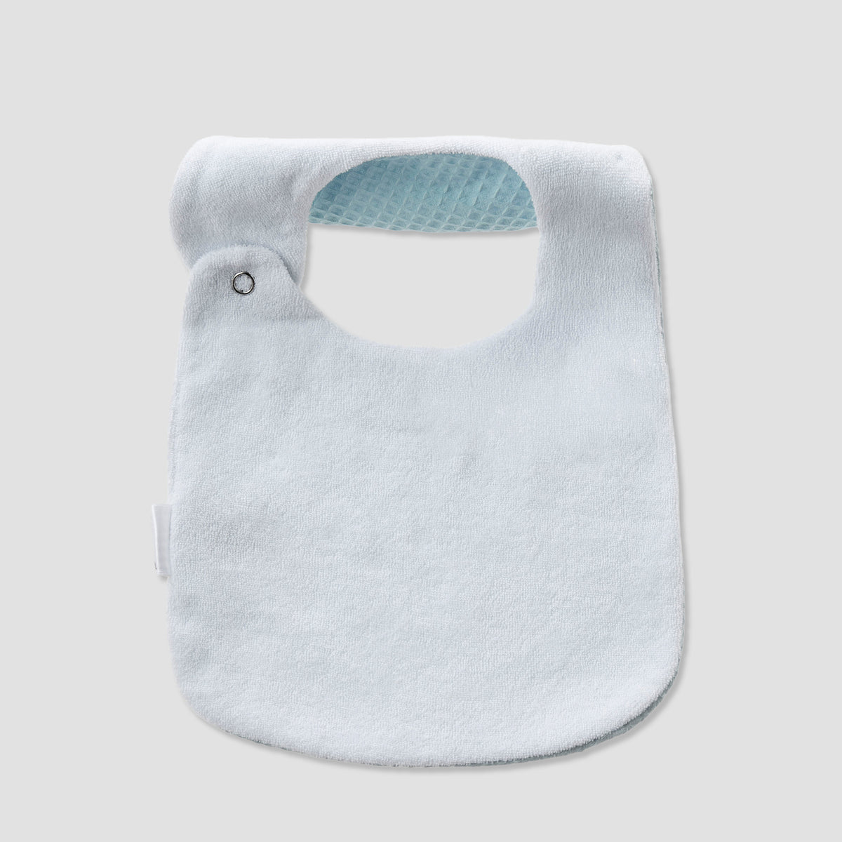 Pack of 2 Juniors Baby Bib with Snap Button Closure