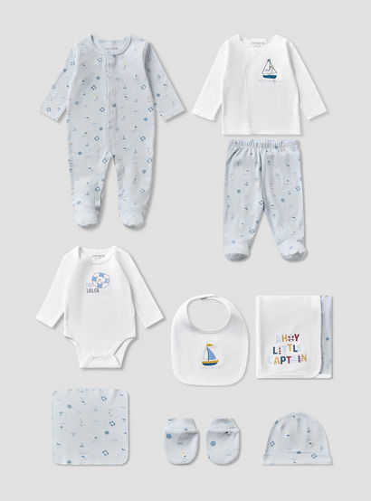 Set of 9 Juniors Clothing Gift Set with Nautical Print-baby-boys-clothing-setsandcoords-image-2