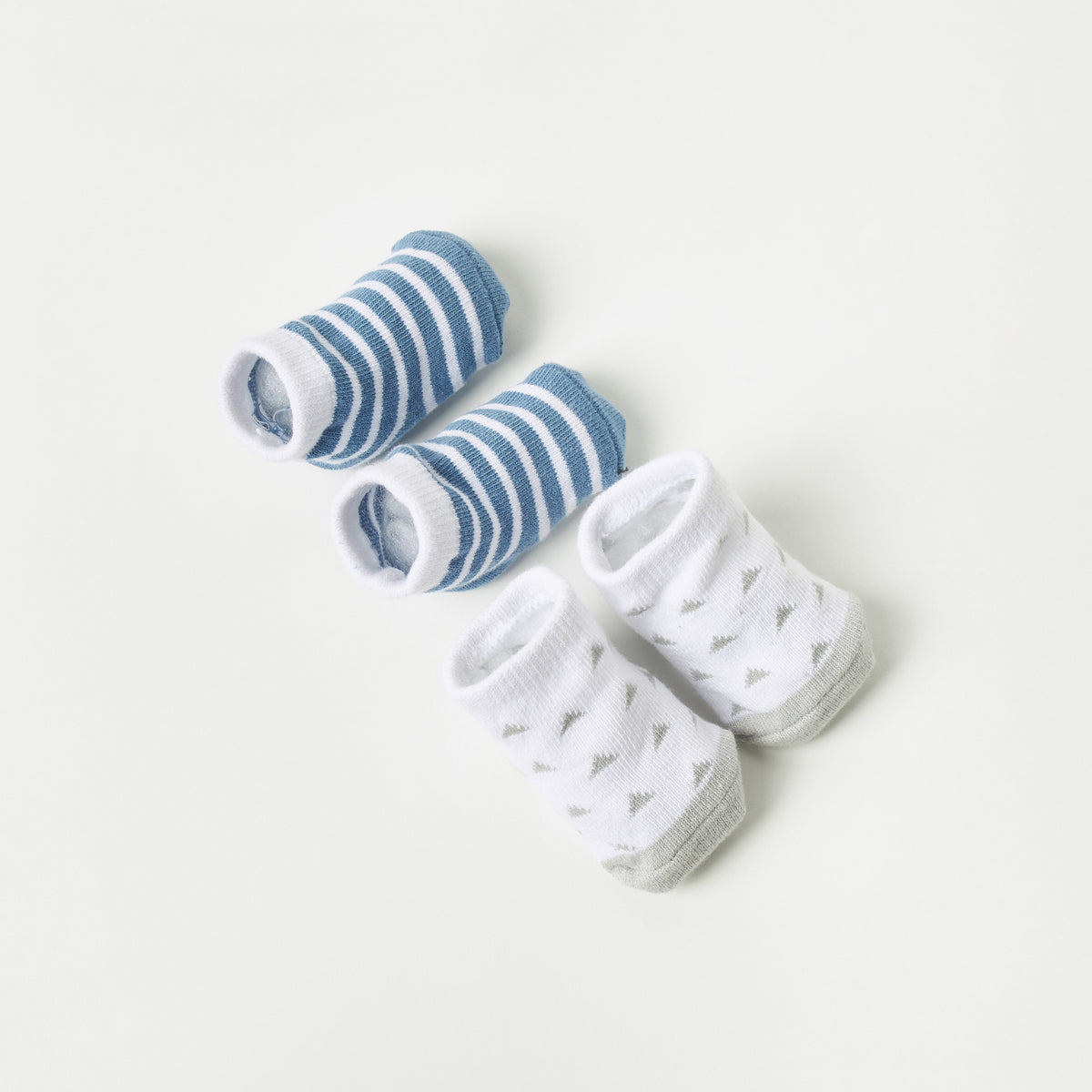 Juniors 5-Piece Printed Bibs and Booties Set