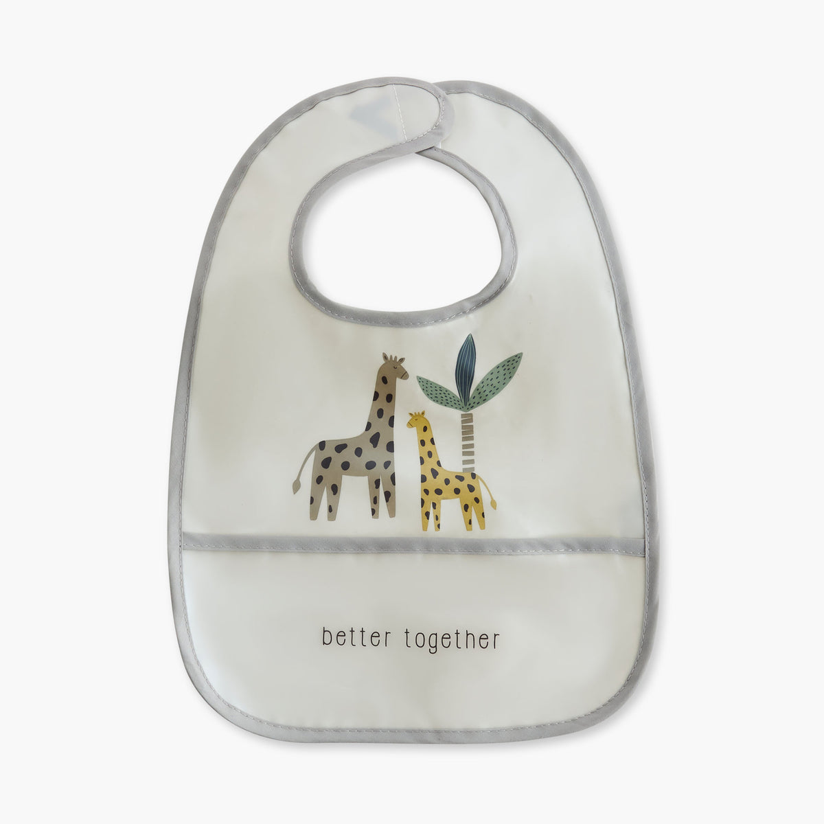 Juniors Printed Peva Bib with Hook and Loop Closure - Set of 3