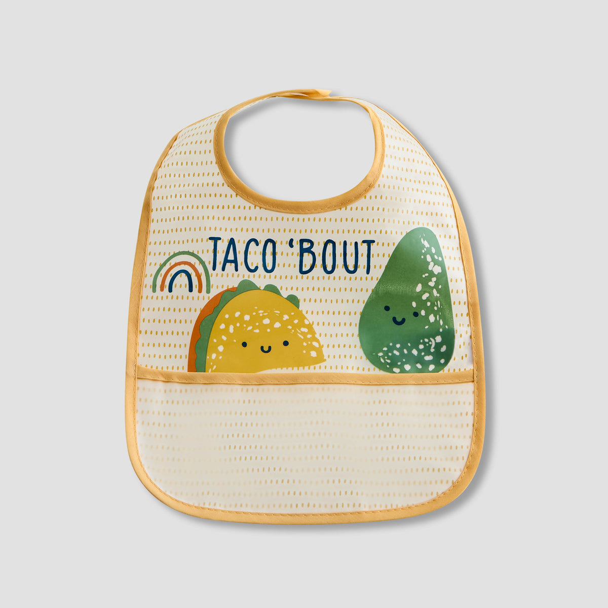 Juniors Printed Bib with Snap Button Closure - Set of 3