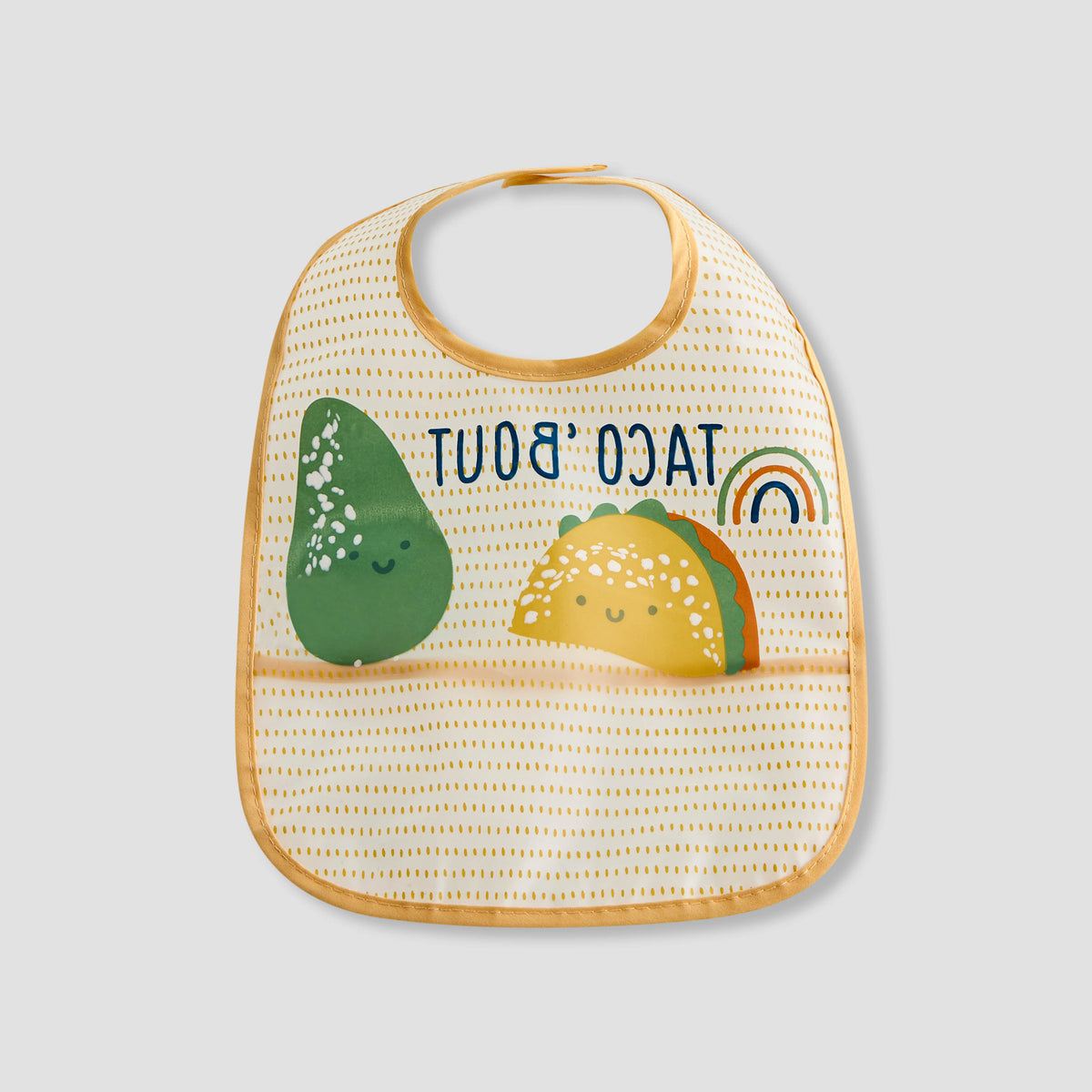 Juniors Printed Bib with Snap Button Closure - Set of 3